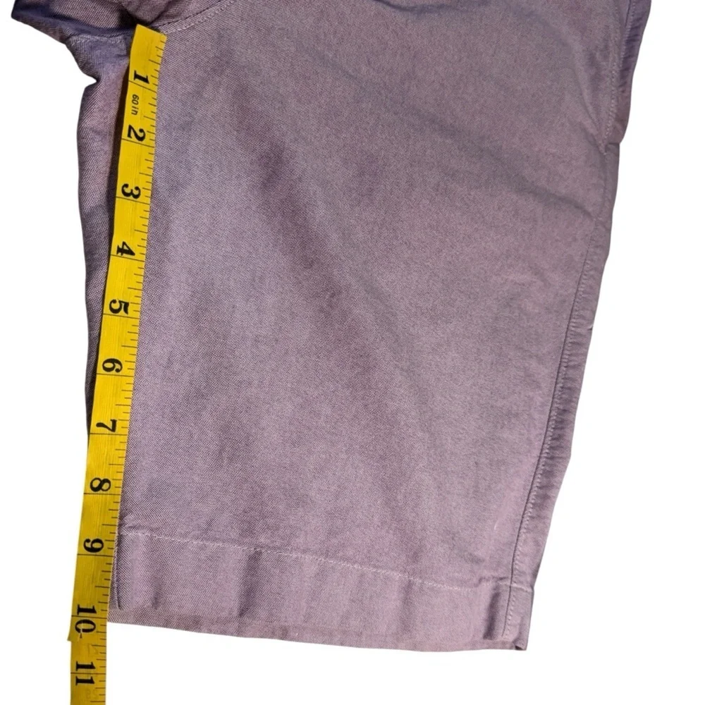 J.Crew Club Purple Shorts Size 33 Lightweight Preppy Flat Front Summer Resort